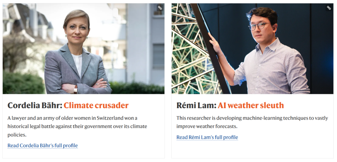 Nature评2024十大推动科学发展人物,两位中国科学家入选